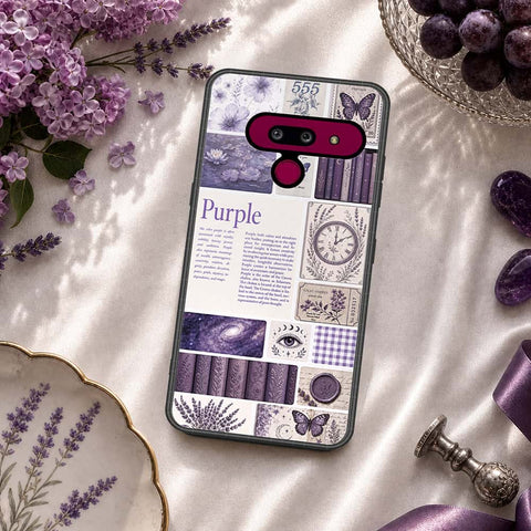 LG G8 ThinQ Cover - ONation Aesthetic Collage Series - HQ Premium Shine Durable Shatterproof Case