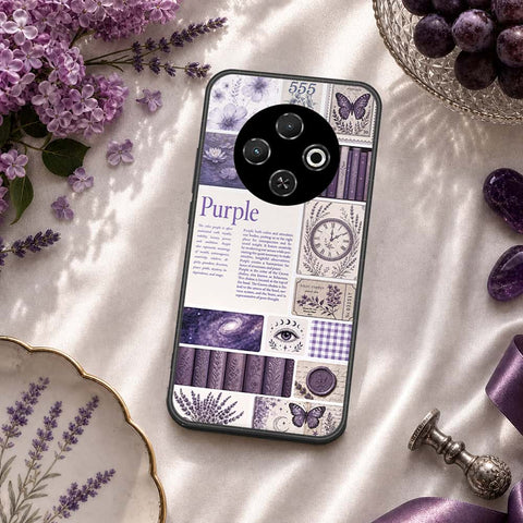 Tecno Spark 30C 4G Cover - ONation Aesthetic Collage Series - HQ Premium Shine Durable Shatterproof Case