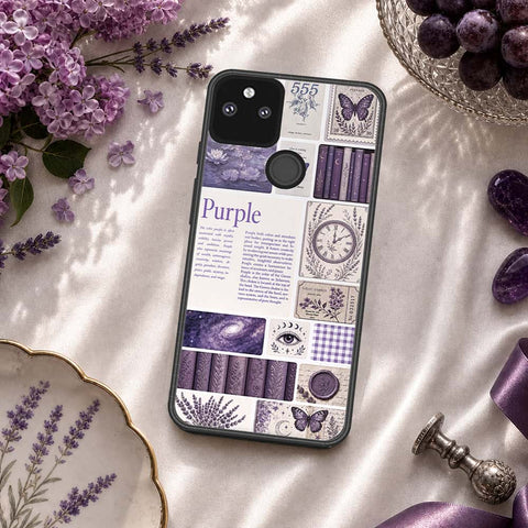 Google Pixel 5a 5G Cover - ONation Aesthetic Collage Series - HQ Premium Shine Durable Shatterproof Case