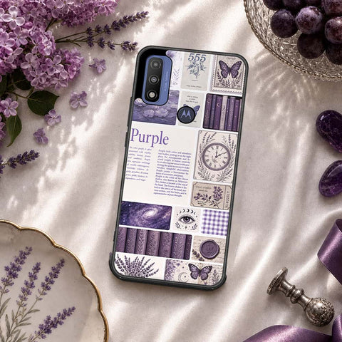 Motorola G Pure 2021 Cover - ONation Aesthetic Collage Series - HQ Premium Shine Durable Shatterproof Case