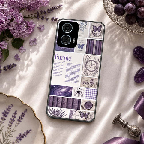 Motorola Moto G24 Power Cover - ONation Aesthetic Collage Series - HQ Premium Shine Durable Shatterproof Case