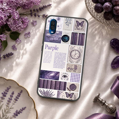 Motorola P40 Cover - ONation Aesthetic Collage Series - HQ Premium Shine Durable Shatterproof Case