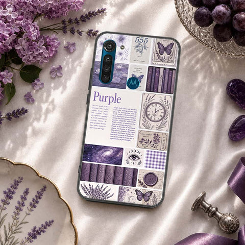 Motorola Moto G8 Power Cover - ONation Aesthetic Collage Series - HQ Premium Shine Durable Shatterproof Case