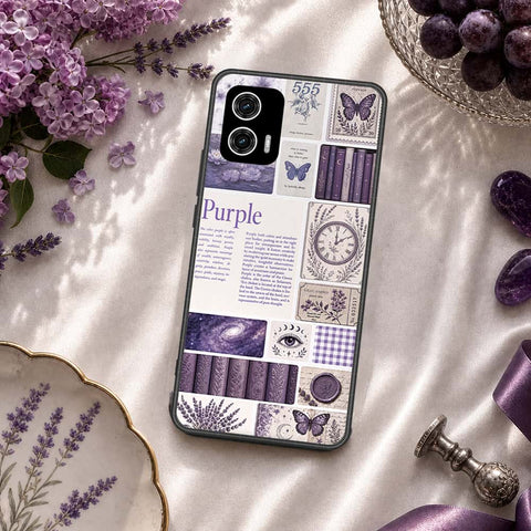 Motorola Moto G73 Cover - ONation Aesthetic Collage Series - HQ Premium Shine Durable Shatterproof Case