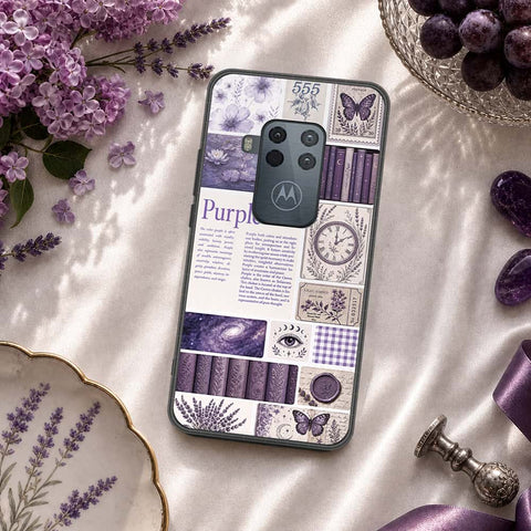 Motorola One Zoom Cover - ONation Aesthetic Collage Series - HQ Premium Shine Durable Shatterproof Case