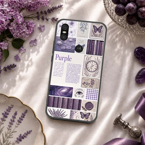 Motorola P30 Play Cover - ONation Aesthetic Collage Series - HQ Premium Shine Durable Shatterproof Case