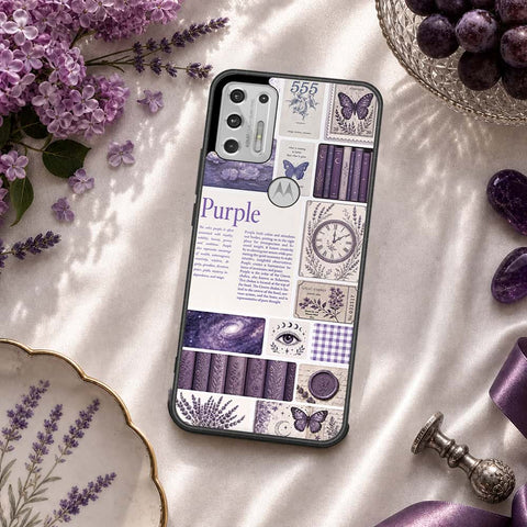 Motorola Moto G Stylus 5G 2021 Cover - ONation Aesthetic Collage Series - HQ Premium Shine Durable Shatterproof Case
