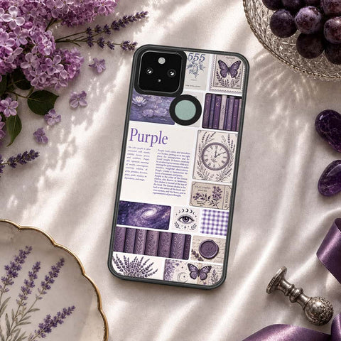 Google Pixel 4a 5G Cover - ONation Aesthetic Collage Series - HQ Premium Shine Durable Shatterproof Case