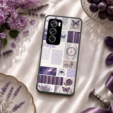 Oppo Reno 12 Pro Cover - ONation Aesthetic Collage Series - HQ Premium Shine Durable Shatterproof Case