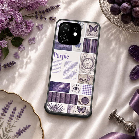 itel A100C Cover - ONation Aesthetic Collage Series - HQ Premium Shine Durable Shatterproof Case