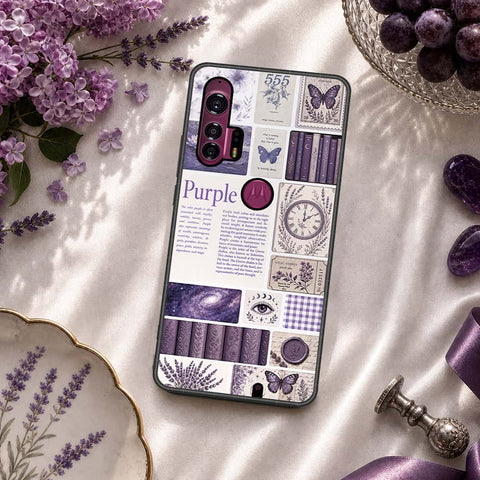 Motorola Edge Plus Cover - ONation Aesthetic Collage Series - HQ Premium Shine Durable Shatterproof Case