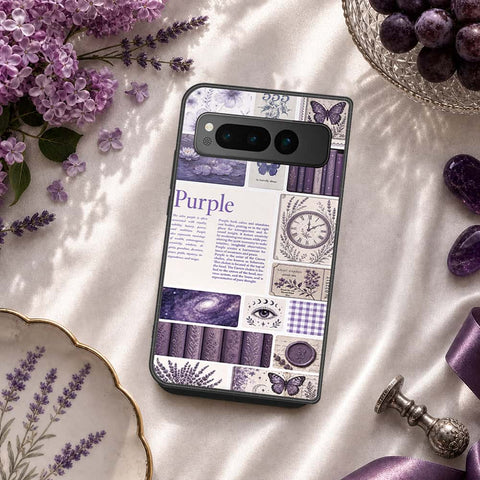 Google Pixel Fold Cover - ONation Aesthetic Collage Series - HQ Premium Shine Durable Shatterproof Case