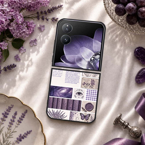 Xiaomi Mix Flip Cover - ONation Aesthetic Collage Series - HQ Premium Shine Durable Shatterproof Case