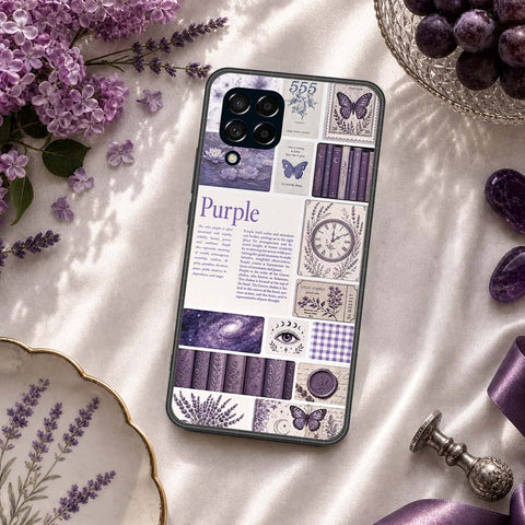 Samsung Galaxy F12 Cover - ONation Aesthetic Collage Series - HQ Premium Shine Durable Shatterproof Case