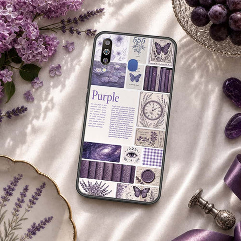 Samsung Galaxy A40s Cover - ONation Aesthetic Collage Series - HQ Premium Shine Durable Shatterproof Case