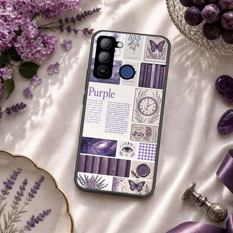 Tecno Pop 5 LTE Cover - ONation Aesthetic Collage Series - HQ Premium Shine Durable Shatterproof Case