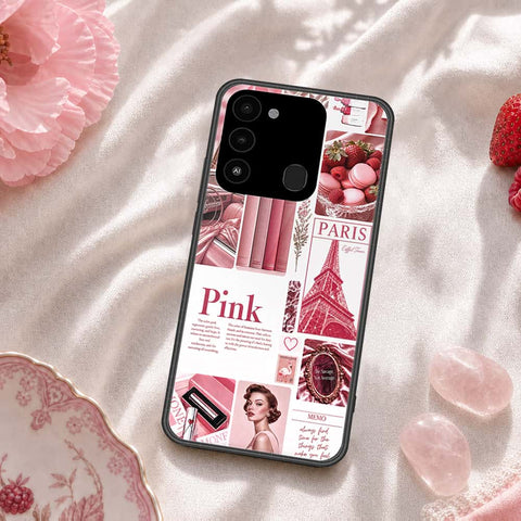 Tecno Spark 8C Cover - ONation Aesthetic Collage Series - HQ Premium Shine Durable Shatterproof Case