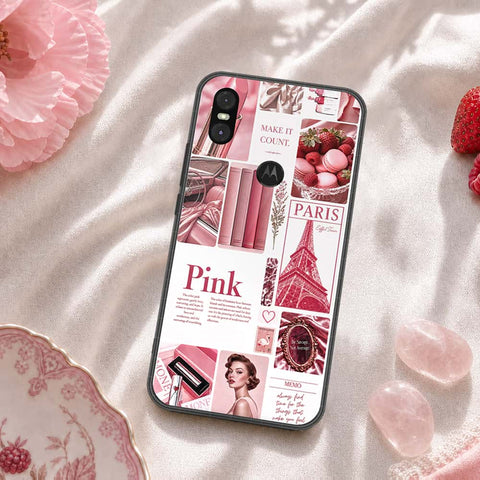 Motorola P30 Play Cover - ONation Aesthetic Collage Series - HQ Premium Shine Durable Shatterproof Case