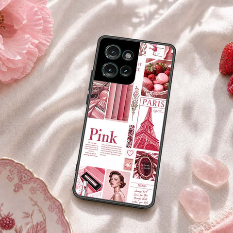 Motorola Edge 50 Cover - ONation Aesthetic Collage Series - HQ Premium Shine Durable Shatterproof Case