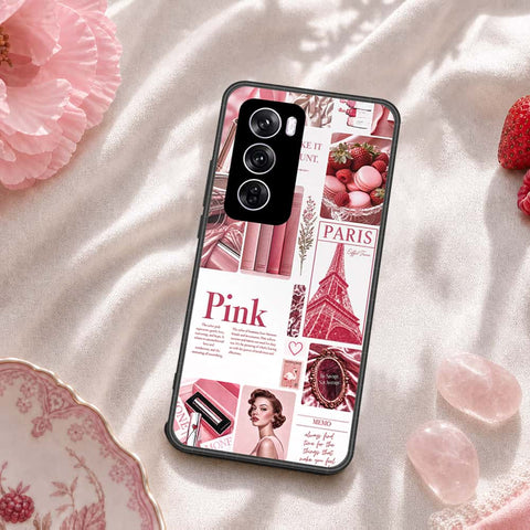 Oppo Reno 12 Pro Cover - ONation Aesthetic Collage Series - HQ Premium Shine Durable Shatterproof Case