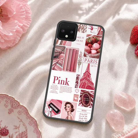 Google Pixel 4 Cover - ONation Aesthetic Collage Series - HQ Premium Shine Durable Shatterproof Case