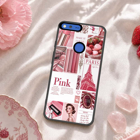 Google Pixel Cover - ONation Aesthetic Collage Series - HQ Premium Shine Durable Shatterproof Case