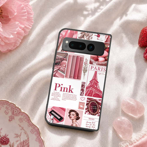 Google Pixel Fold Cover - ONation Aesthetic Collage Series - HQ Premium Shine Durable Shatterproof Case