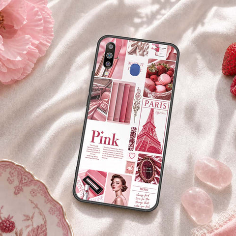 Samsung Galaxy A40s Cover - ONation Aesthetic Collage Series - HQ Premium Shine Durable Shatterproof Case