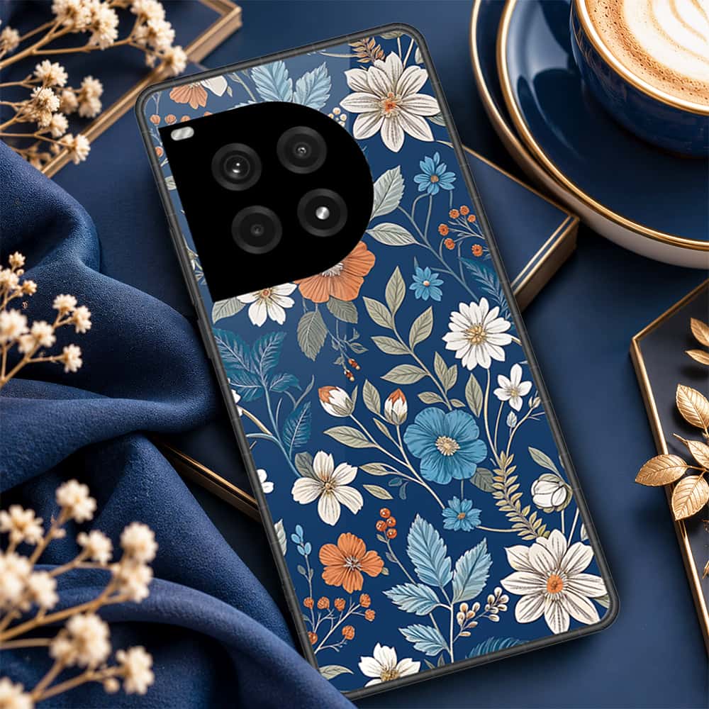 OnePlus Ace 2 Cover - ONation Botanical Bloom Series - HQ Premium Shine Durable Shatterproof Case
