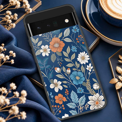 Google Pixel 6 Pro Cover - ONation Botanical Bloom Series - HQ Premium Shine Durable Shatterproof Case