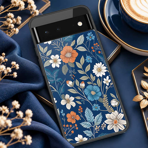 Google Pixel 6 Cover - ONation Botanical Bloom Series - HQ Premium Shine Durable Shatterproof Case