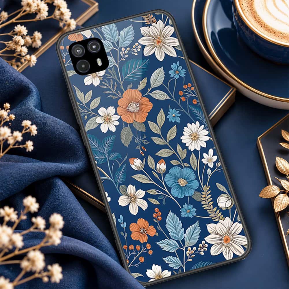 Motorola Moto G50 5G Cover - ONation Botanical Bloom Series - HQ Premium Shine Durable Shatterproof Case
