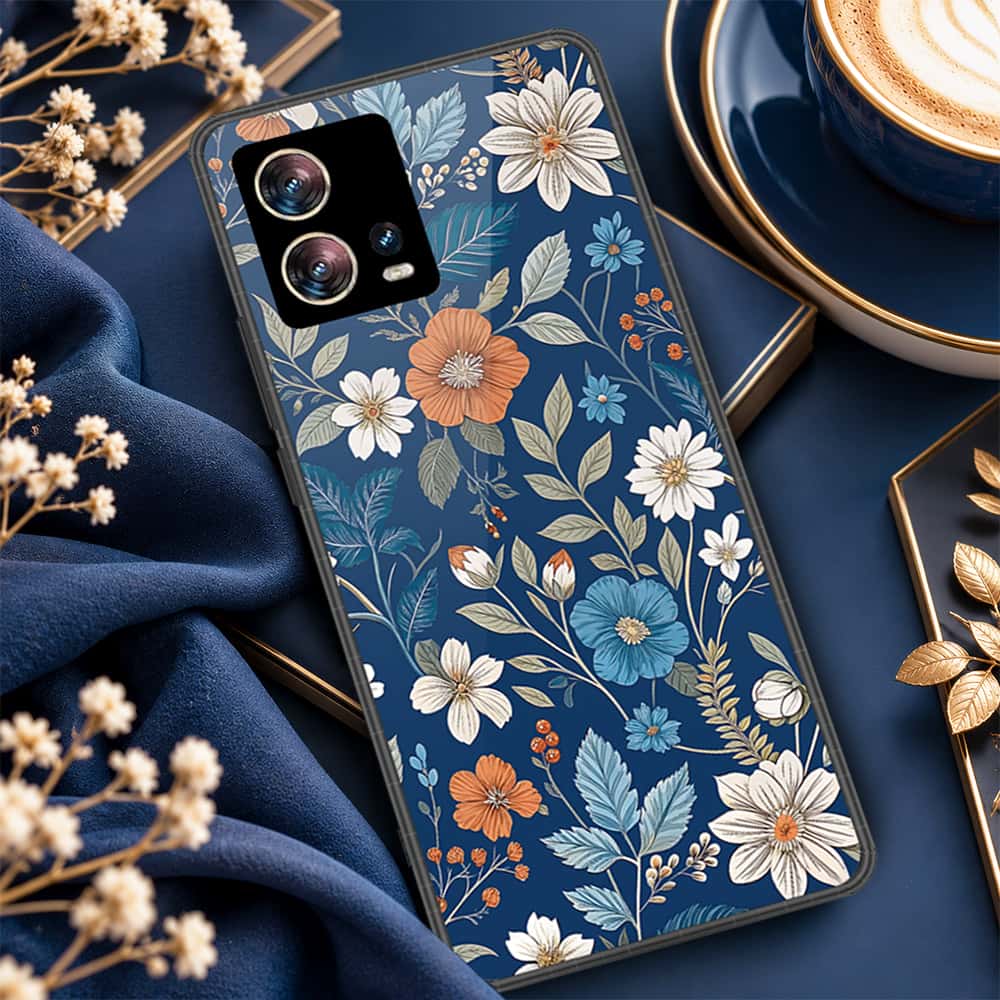 Motorola Edge 30 Fusion Cover - ONation Botanical Bloom Series - HQ Premium Shine Durable Shatterproof Case