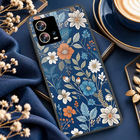 Motorola Edge 30 Fusion Cover - ONation Botanical Bloom Series - HQ Premium Shine Durable Shatterproof Case