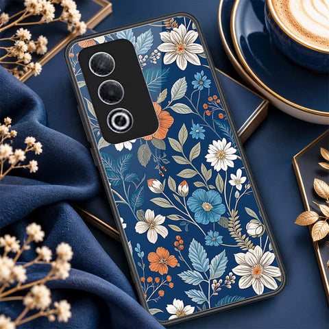 Oppo A80 Cover - ONation Botanical Bloom Series - HQ Premium Shine Durable Shatterproof Case