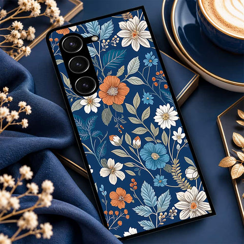 Samsung Galaxy Z Fold 5 5G Cover - ONation Botanical Bloom Series - HQ Premium Shine Durable Shatterproof Case
