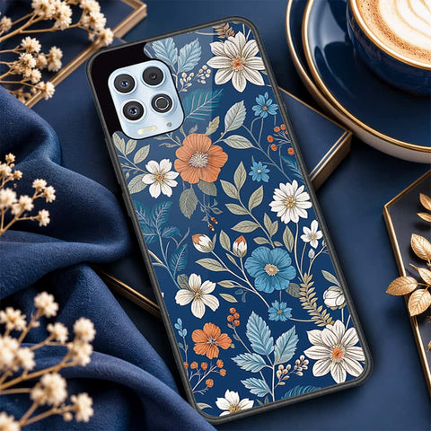 Motorola Edge S Cover - ONation Botanical Bloom Series - HQ Premium Shine Durable Shatterproof Case