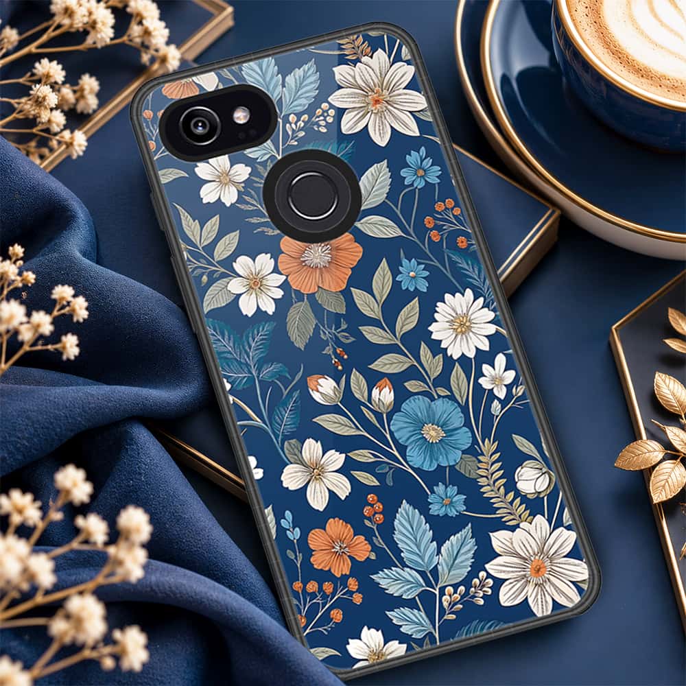 Google Pixel 3 Cover - ONation Botanical Bloom Series - HQ Premium Shine Durable Shatterproof Case
