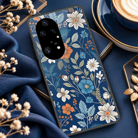 Huawei P50 Pro Cover - ONation Botanical Bloom Series - HQ Premium Shine Durable Shatterproof Case