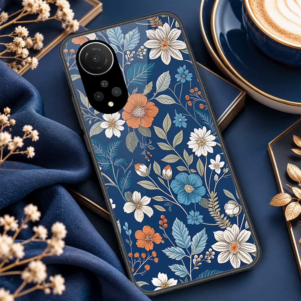 Honor X7 Cover - ONation Botanical Bloom Series - HQ Premium Shine Durable Shatterproof Case