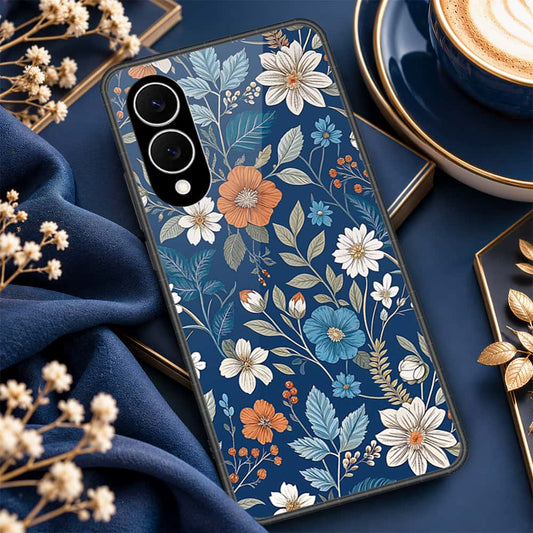 Samsung Galaxy S25 Edge Cover - ONation Botanical Bloom Series - HQ Premium Shine Durable Shatterproof Case