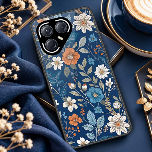Tecno Pova 7 5G Cover - ONation Botanical Bloom Series - HQ Premium Shine Durable Shatterproof Case