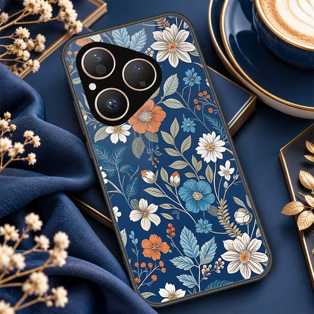 Huawei Pura 80 Cover - ONation Botanical Bloom Series - HQ Premium Shine Durable Shatterproof Case