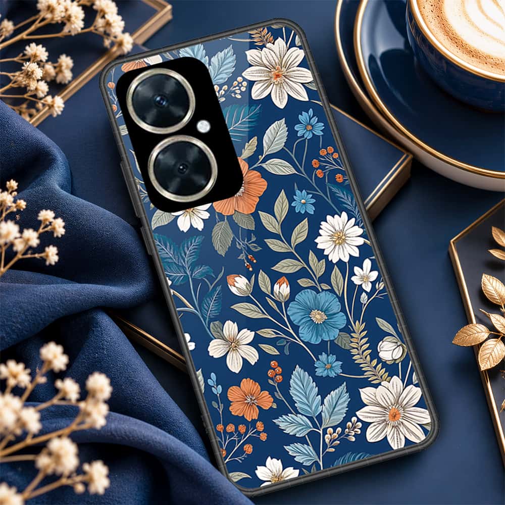 Huawei Nova 11i Cover - ONation Botanical Bloom Series - HQ Premium Shine Durable Shatterproof Case