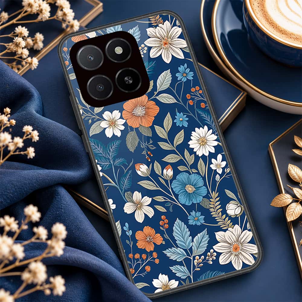 Honor X5b Plus Cover - ONation Botanical Bloom Series - HQ Premium Shine Durable Shatterproof Case