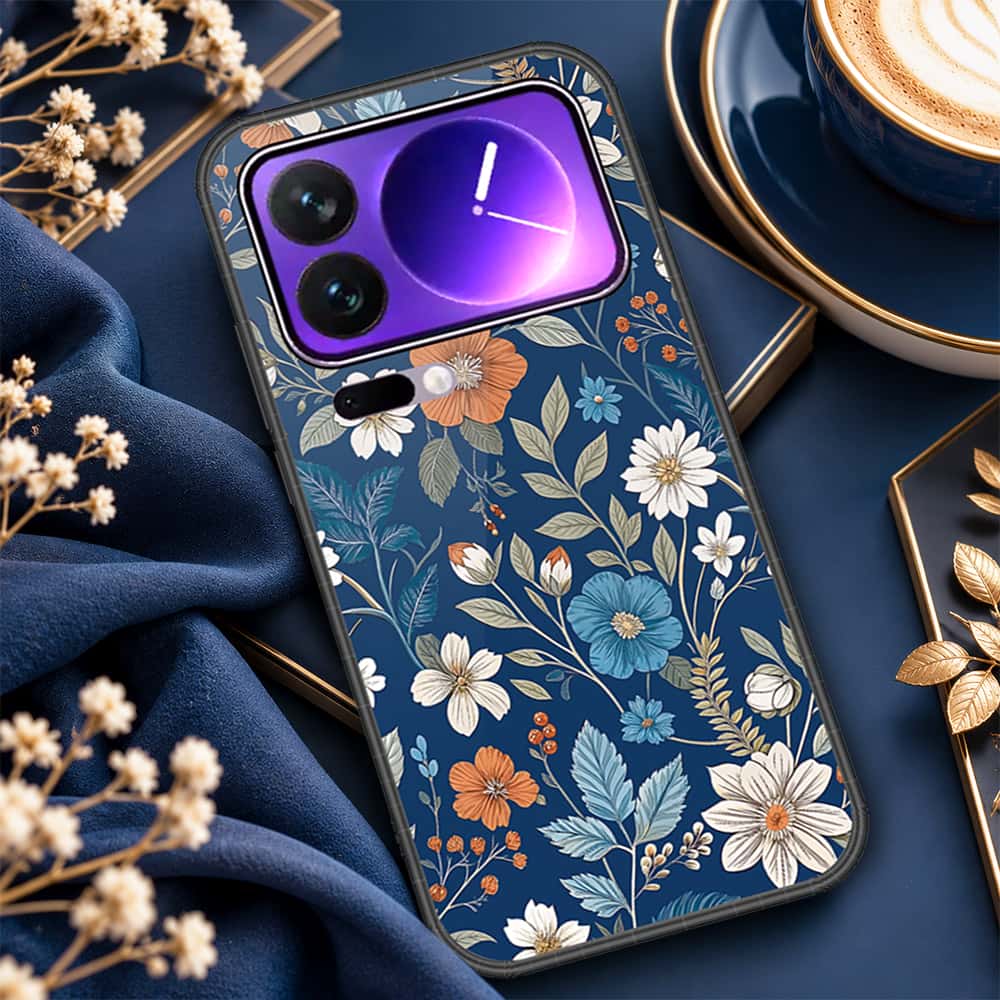 Xiaomi 17 Pro Max Cover - ONation Botanical Bloom Series - HQ Premium Shine Durable Shatterproof Case