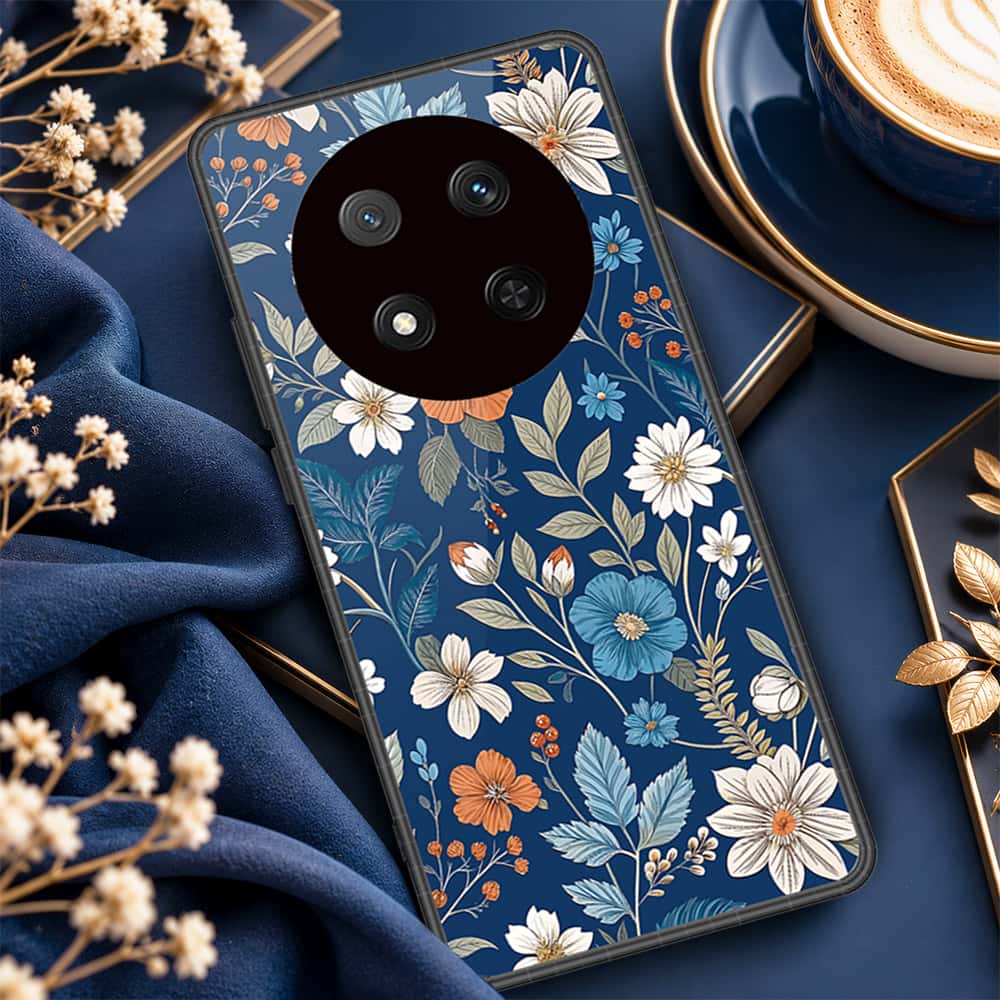 Honor Magic 7 Lite Cover - ONation Botanical Bloom Series - HQ Premium Shine Durable Shatterproof Case