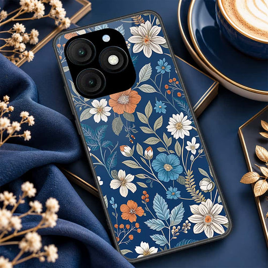 itel A50 Cover - ONation Botanical Bloom Series - HQ Premium Shine Durable Shatterproof Case