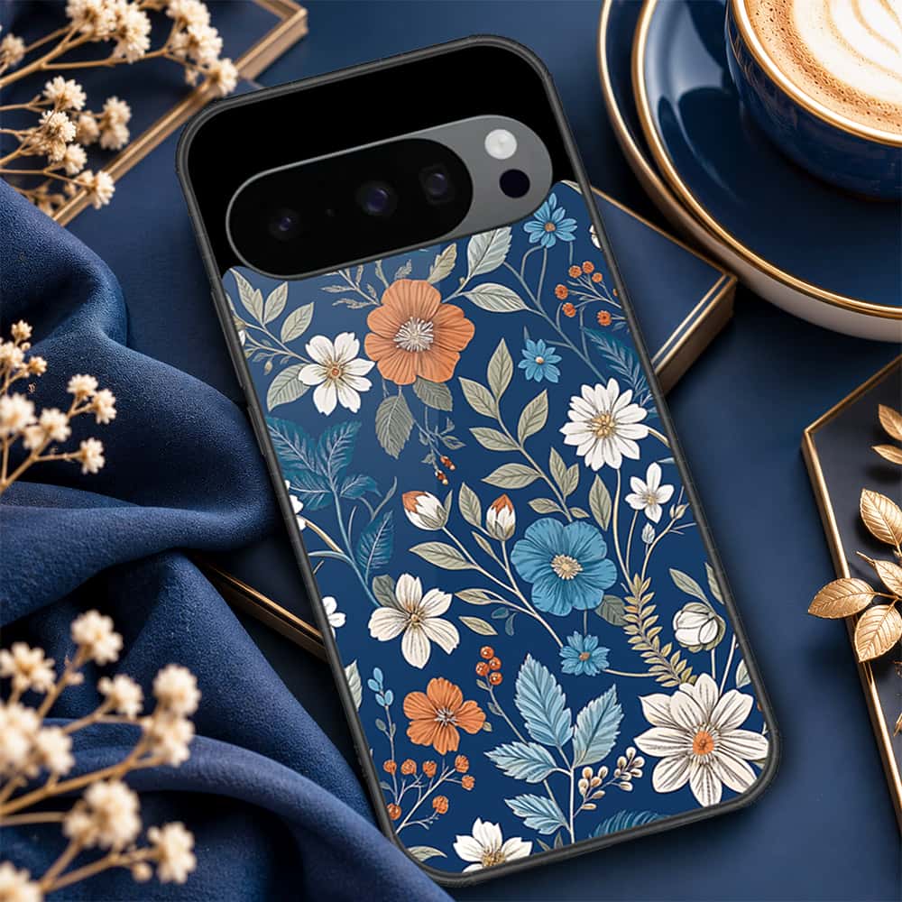 Google Pixel 10 Pro XL Cover - ONation Botanical Bloom Series - HQ Premium Shine Durable Shatterproof Case