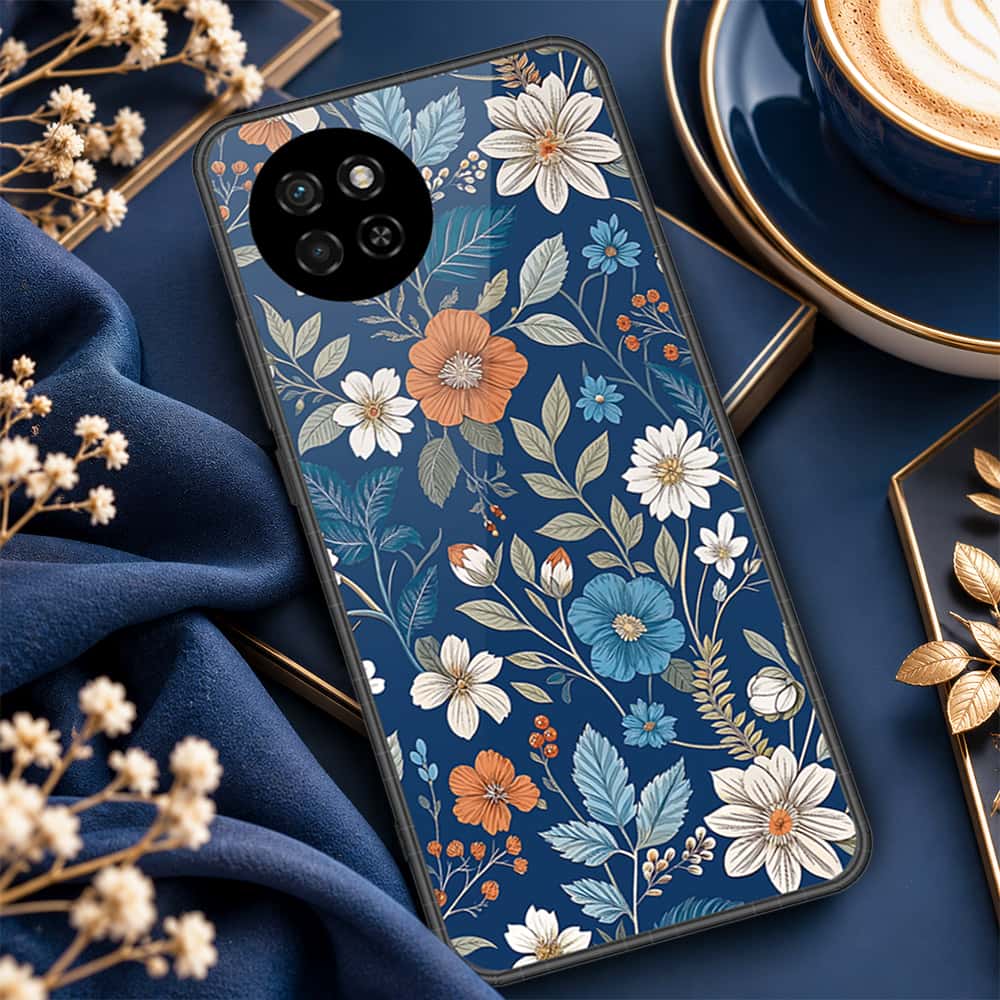 itel S23 Cover - ONation Botanical Bloom Series - HQ Premium Shine Durable Shatterproof Case
